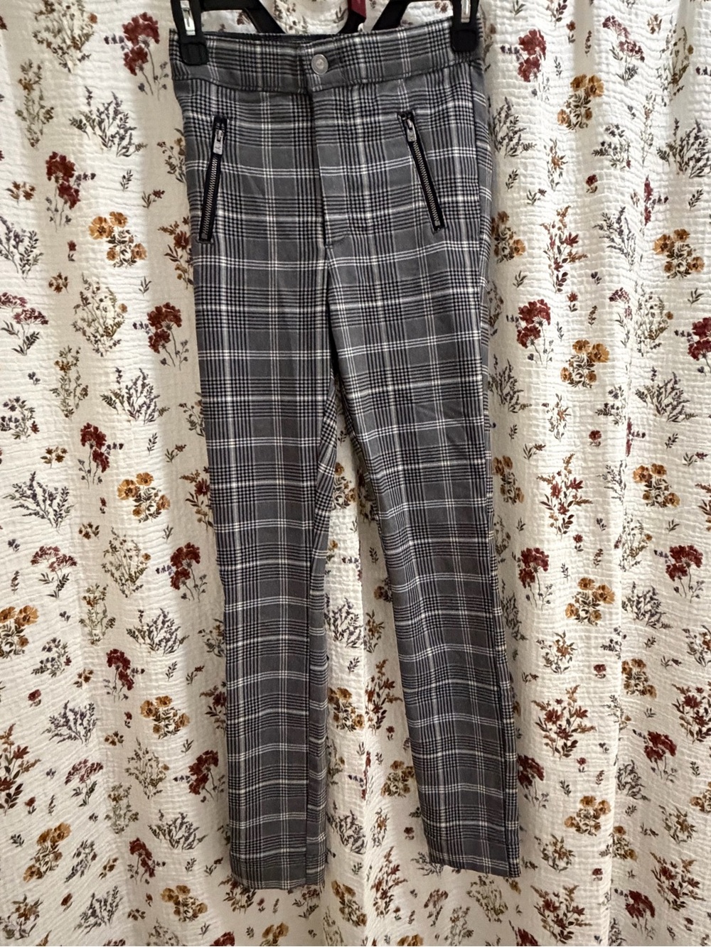 Hollister Plaid Slim Pants Size XS
